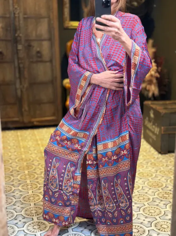 The TwoSisters Plus Size|Kimono Lang-Hope Kimono 313