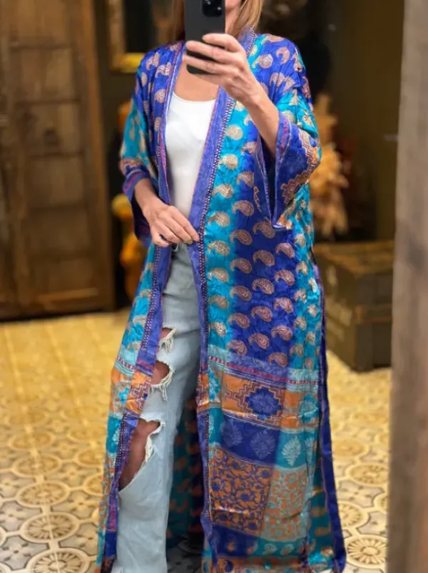 The TwoSisters Plus Size|Kimono Lang-Hope Kimono 219