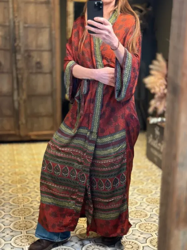 The TwoSisters Plus Size|Kimono Lang-Hope Kimono 246