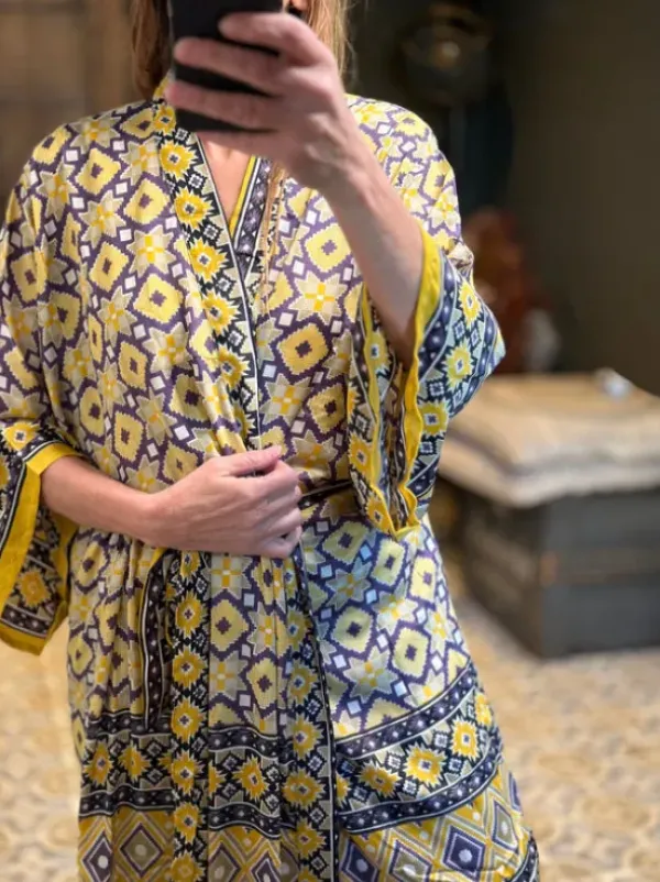 The TwoSisters Plus Size|Kimono Lang-Hope Kimono 326