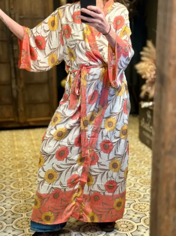 The TwoSisters Plus Size|Kimono Lang-Hope Kimono 251