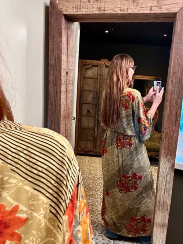 The TwoSisters Plus Size|Kimono Lang-Hope Kimono 243