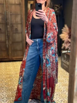 The TwoSisters Plus Size|Kimono Lang-Hope Kimono 242