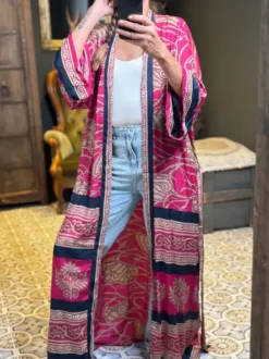 The TwoSisters Plus Size|Kimono Lang-Hope Kimono 407