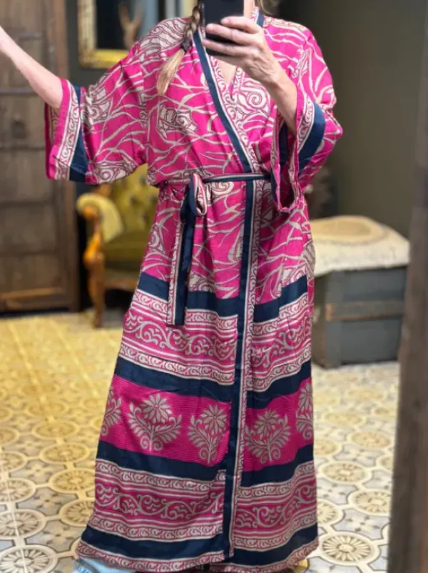 The TwoSisters Plus Size|Kimono Lang-Hope Kimono 407