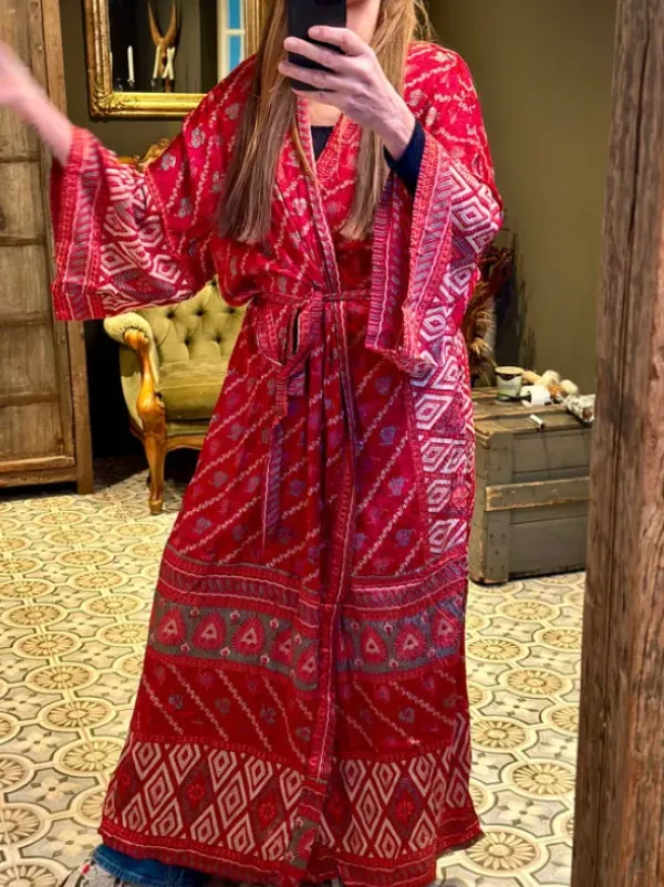 The TwoSisters Plus Size|Kimono Lang-Hope Kimono 459