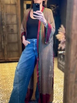 The TwoSisters Plus Size|Kimono Lang-Hope Kimono 232