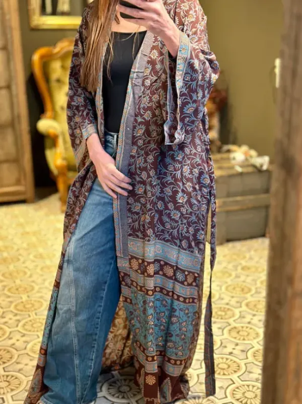 The TwoSisters Plus Size|Kimono Lang-Hope Kimono 455