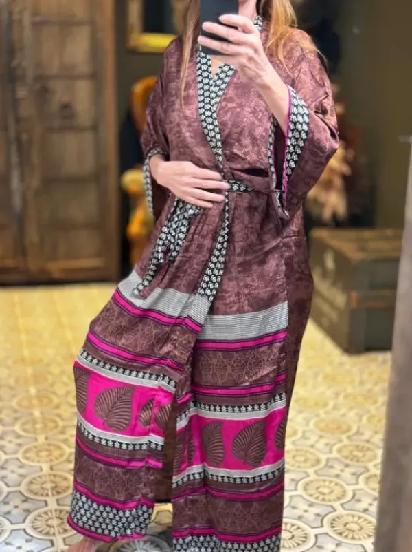 The TwoSisters Plus Size|Kimono Lang-Hope Kimono 222