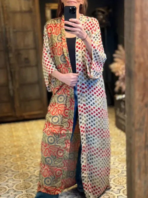 The TwoSisters Plus Size|Kimono Lang-Hope Kimono 237