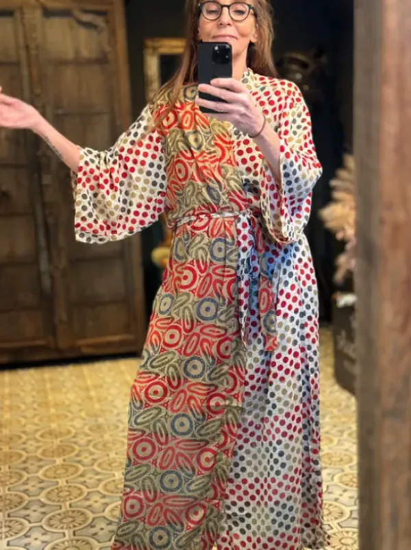 The TwoSisters Plus Size|Kimono Lang-Hope Kimono 237