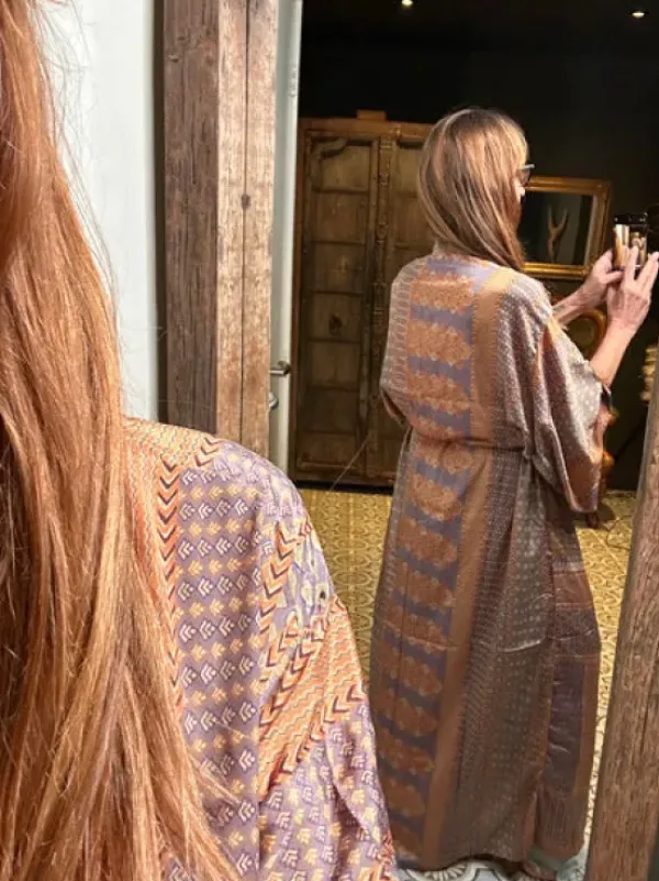 The TwoSisters Plus Size|Kimono Lang-Hope Kimono 286