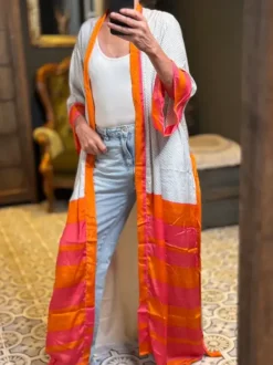 The TwoSisters Plus Size|Kimono Lang-Hope Kimono 406