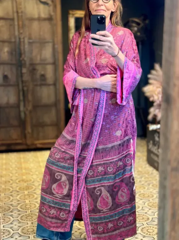 The TwoSisters Plus Size|Kimono Lang-Hope Kimono 236