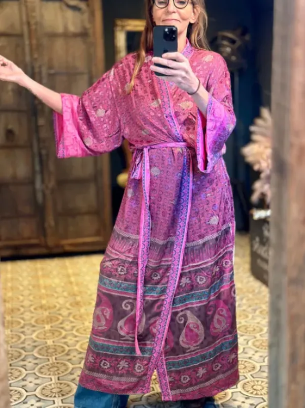 The TwoSisters Plus Size|Kimono Lang-Hope Kimono 236
