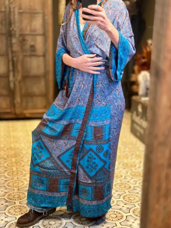 The TwoSisters Plus Size|Kimono Lang-Hope Kimono 262