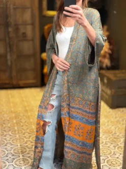 The TwoSisters Plus Size|Kimono Lang-Hope Kimono 214