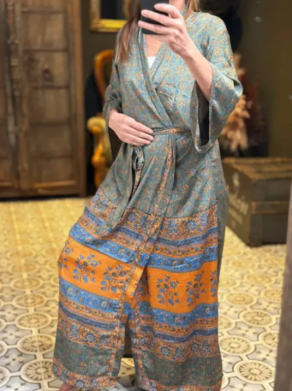 The TwoSisters Plus Size|Kimono Lang-Hope Kimono 214