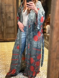 The TwoSisters Plus Size|Kimono Lang-Hope Kimono 317