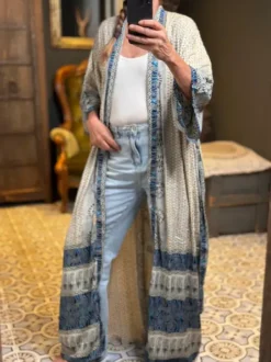 The TwoSisters Plus Size|Kimono Lang-Hope Kimono 408