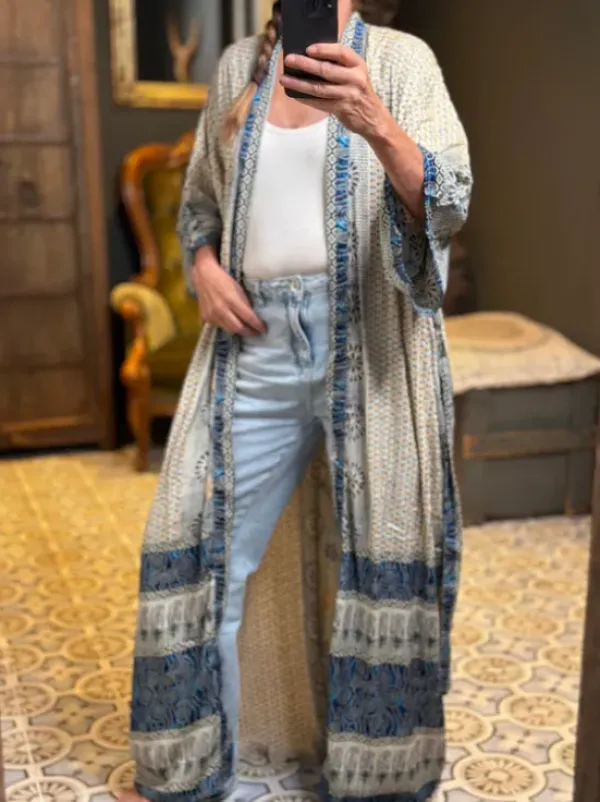 The TwoSisters Plus Size|Kimono Lang-Hope Kimono 408