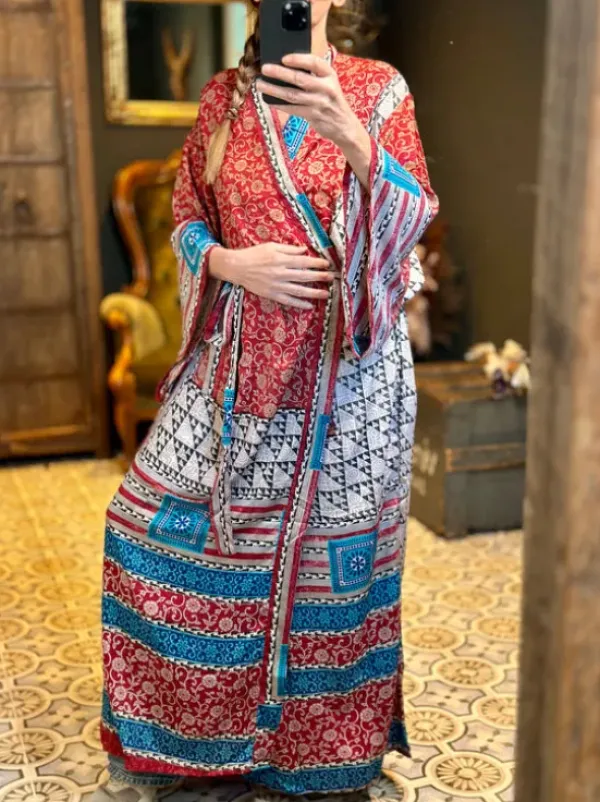The TwoSisters Plus Size|Kimono Lang-Hope Kimono 518 XXL
