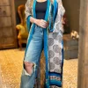 The TwoSisters Plus Size|Kimono Lang-Hope Kimono 534 XXL