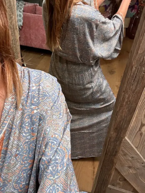 The TwoSisters Plus Size|Kimono Lang-Hope Kimono 675 XXL