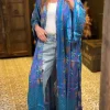 The TwoSisters Plus Size|Kimono Lang-Hope Kimono 508 XXL