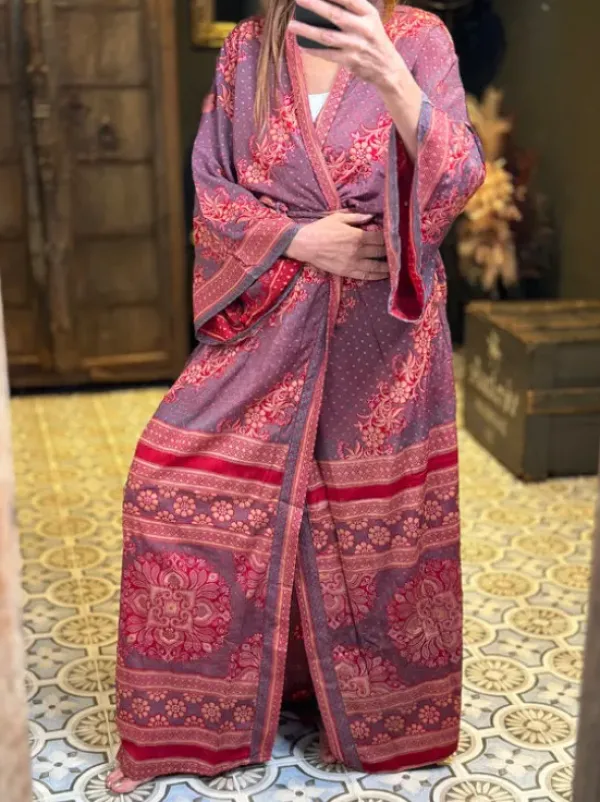 The TwoSisters Plus Size|Kimono Lang-Hope Kimono 495 XXL