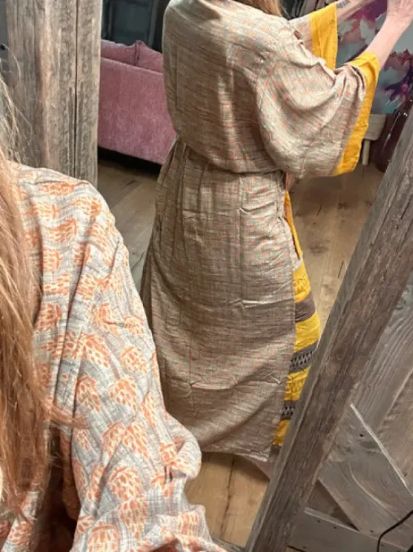 The TwoSisters Plus Size|Kimono Lang-Hope Kimono 635 XXL