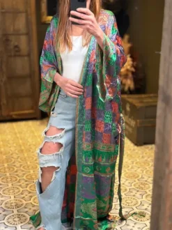 The TwoSisters Plus Size|Kimono Lang-Hope Kimono 504 XXL