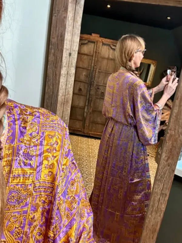 The TwoSisters Plus Size|Kimono Lang-Hope Kimono 510 XXL