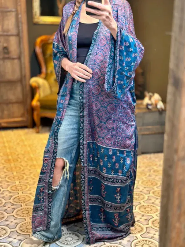 The TwoSisters Plus Size|Kimono Lang-Hope Kimono 531 XXL