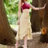 The TwoSisters Ibiza|Flamenco-Ibiza Flamenco Rok Ecru