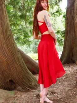 The TwoSisters Ibiza|Flamenco-Ibiza Flamenco Rok Knalrood