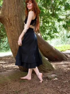 The TwoSisters Ibiza|Flamenco-Ibiza Flamenco Rok zwart