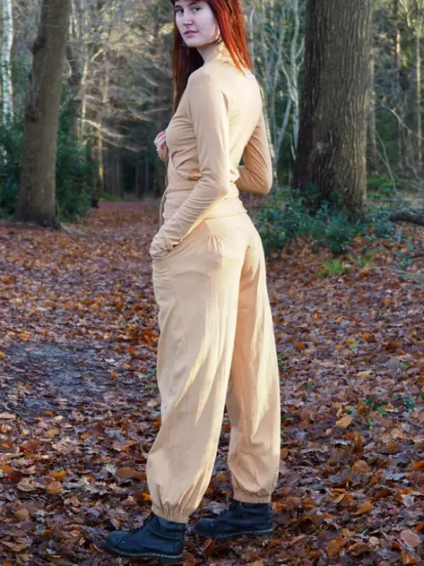 The TwoSisters Tops|Lange Mouw-Iris top Nude