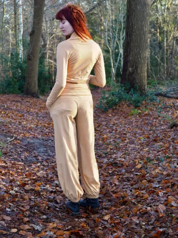 The TwoSisters Tops|Lange Mouw-Iris top Nude