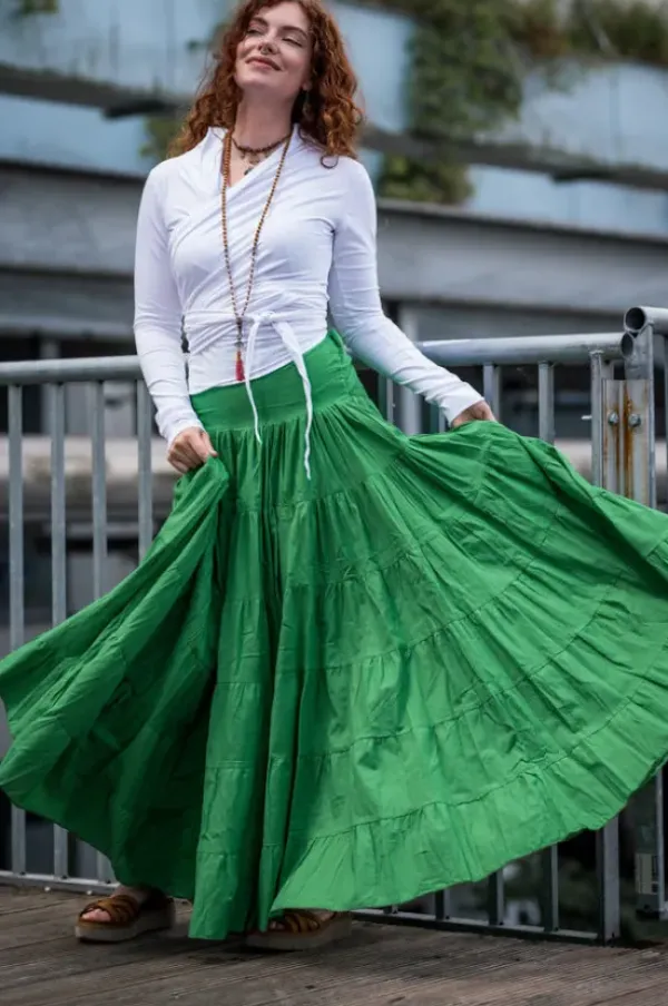 The TwoSisters Tops|Lange Mouw-Iris Top Wit
