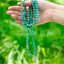 The TwoSisters Kettingen|Buddhist Malas-Jasper Mala