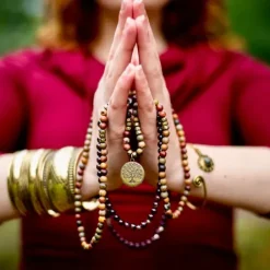 The TwoSisters Kettingen|Buddhist Malas-Jasper Tree of life Mala