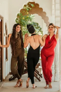 The TwoSisters Broeken|Broeken En Legging-Jumpsuit Om MY Groen