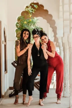 The TwoSisters Broeken|Broeken En Legging-Jumpsuit Om MY Zwart