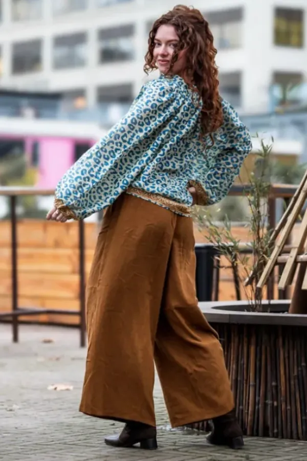 The TwoSisters Tops|Lange Mouw-Kira Blouse
