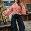 The TwoSisters Tops|Lange Mouw-Kira Blouse