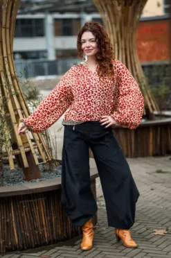 The TwoSisters Tops|Lange Mouw-Kira Blouse