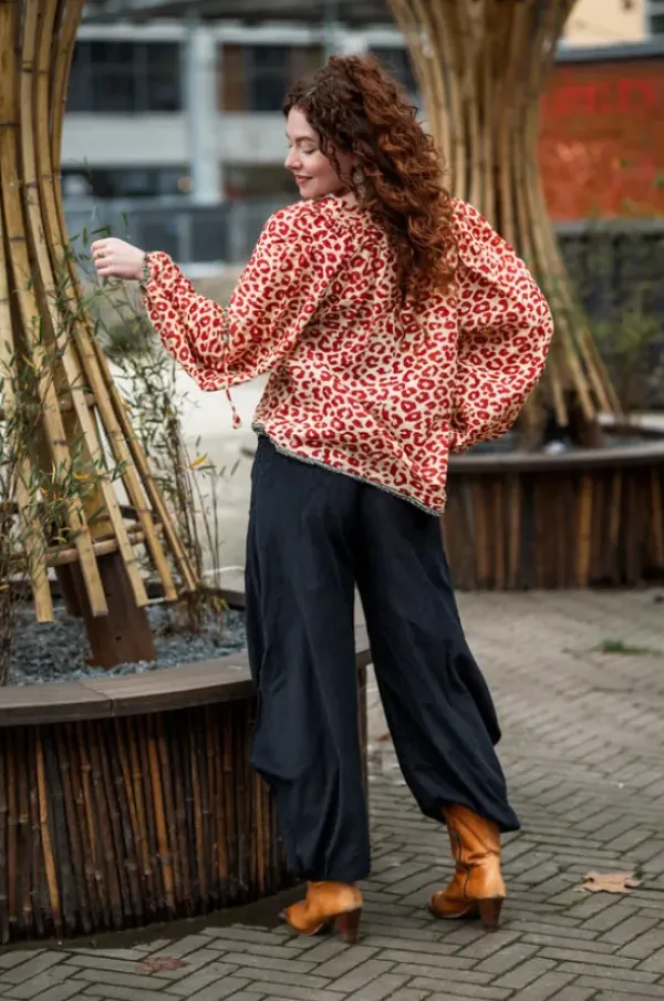 The TwoSisters Tops|Lange Mouw-Kira Blouse