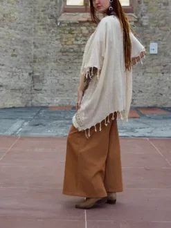 The TwoSisters Nomad Chic Collectie|Broeken-Nova Broek Licht Terracotta