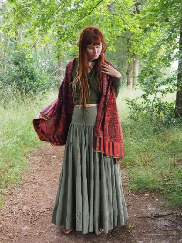 The TwoSisters Omslagdoeken|Omslagdoeken-Omslagdoek Paisley Donkerblauw